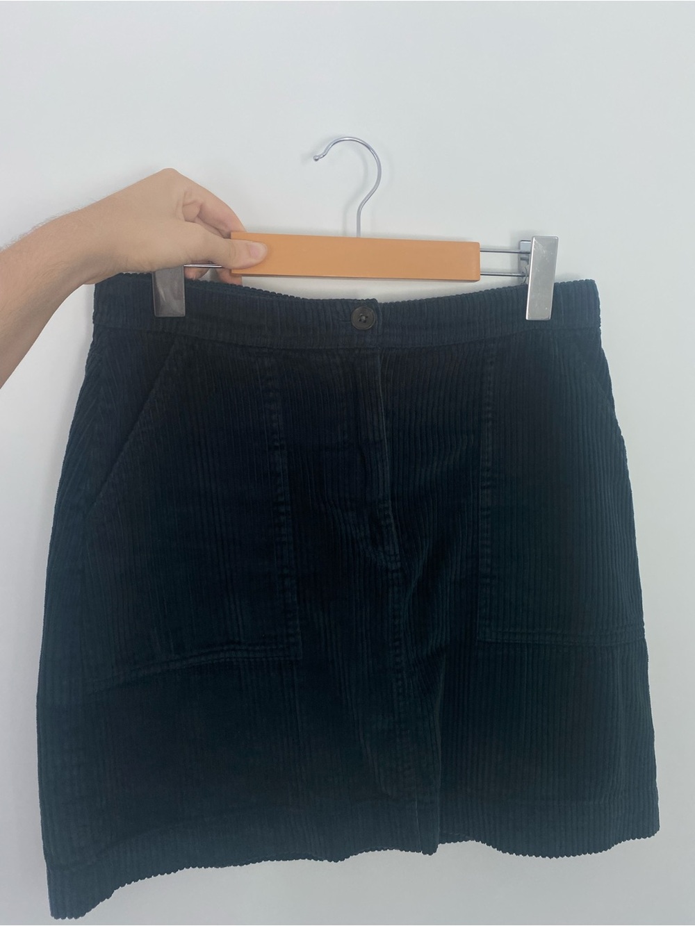 Corduroy Mini Skirt